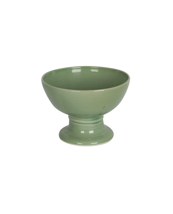 Fruteira Cálice 20x13,5 H Verde Cerâmica