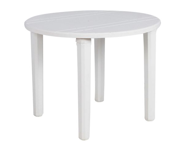 Mesa Redonda 0,90cm Plástico