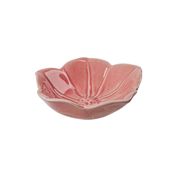 Mini Bowl Flor Rosa 10 Cm Louça