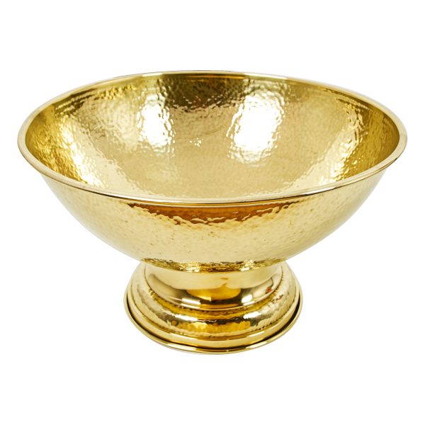 Champanheira Martelada 46 X26 H Dourada