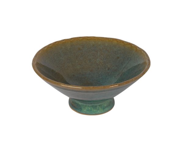 Bowl 12,5cm Azul Mesclado Cerâmica