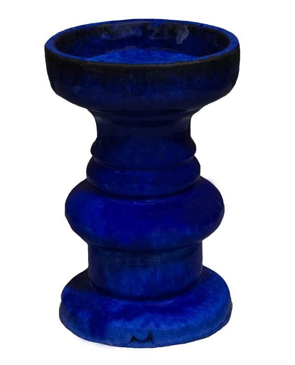 Candelabro Azul Royal 12x23cm