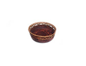 Bowl Pequeno Madeira/Rattan