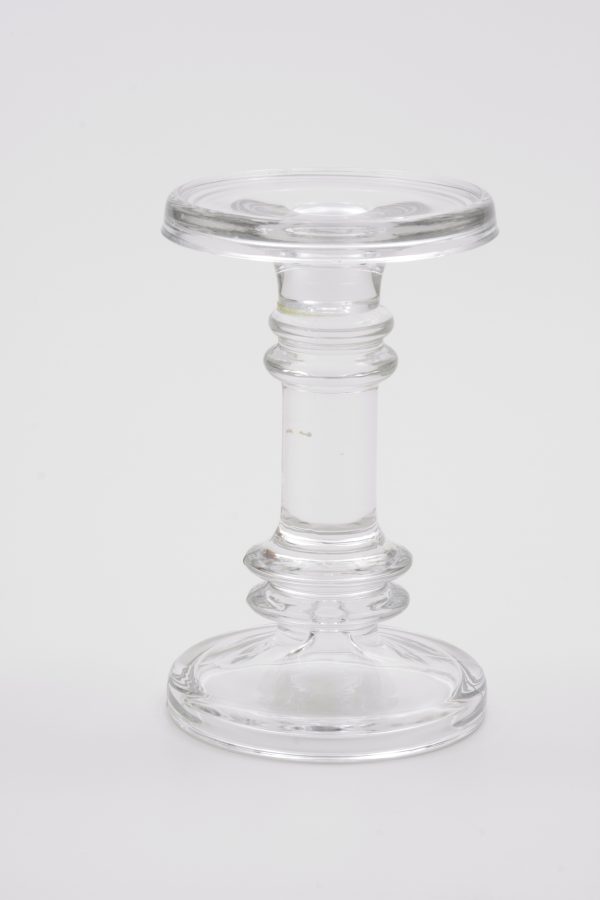 Castiçal 1 Vela 18cm Vidro