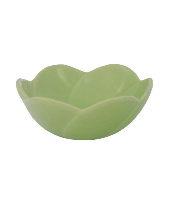 Mini Bowl Flower Verde 9cm