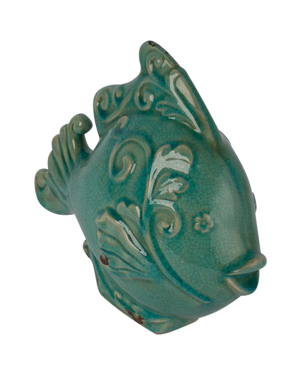 Peixe Verde Cerâmica