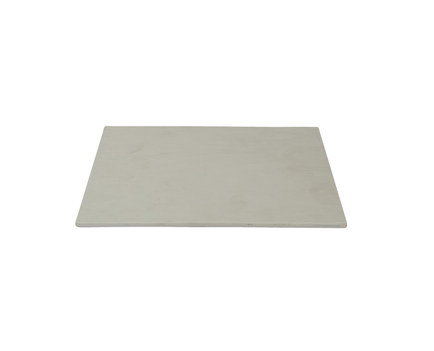 Placa Retangular Ritz Festas: Placa Retangular Stone Branca 32,5x26,5 Melamina