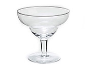 Taça/Centro Marguerita Alta Vidro
