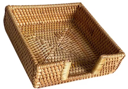 Porta Guardanapo 14 X14 Pukhet Rattan