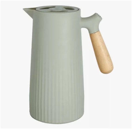 Garrafa Térmica Verde Claro Canelada 1 Lt Nordica