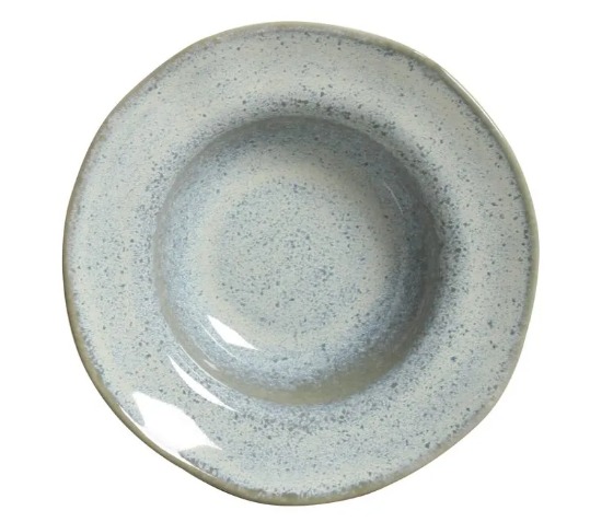 Prato Risoto 19 Cm Verde Agua Cerâmica