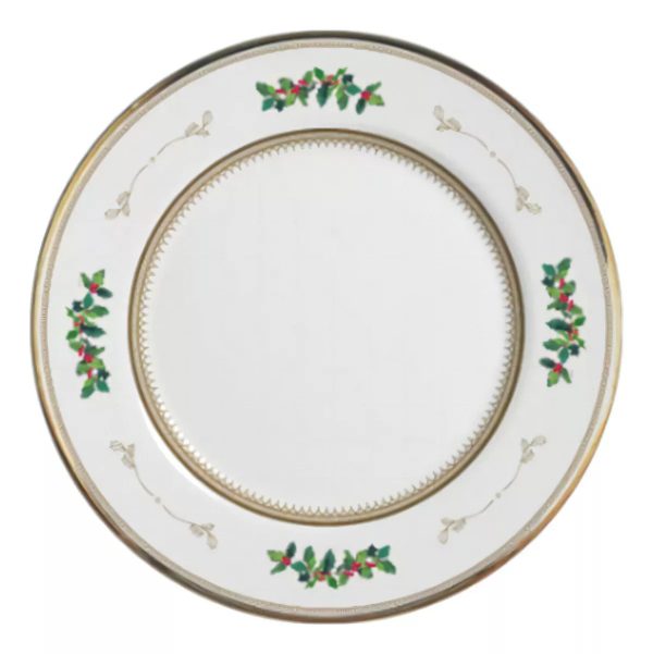 Prato Sobremesa 20 Cm Sublime Friso Ouro