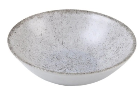 Bowl Grafite 15,5 X4 H Orgânico Cerâmica