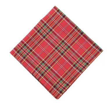 Guardanapo Xadrez Vermelho Grand 43 X43