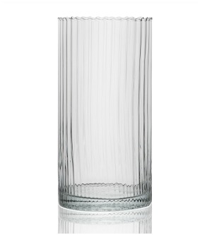 Cilindro Grafiato 18 X24 H Vidro