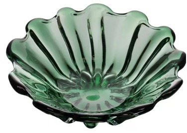 Centro Mesa Italy 32 X13 H Verde Vidro