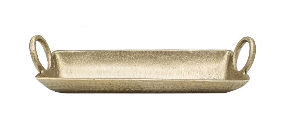 Band. Ret. 50 X18 Dourado Escovado C/ Alça Metal