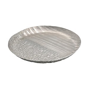 Trav. Red. 34 X3 H Silver Textura Metal