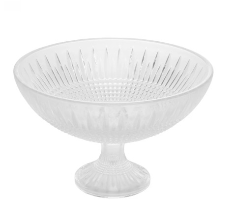 Fruteira 25 X20 H Queen Cristal