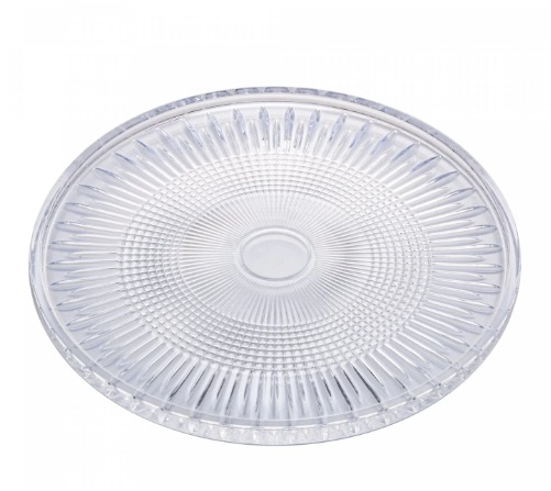 Trav. Red. Prato 32 Cm Queen Cristal